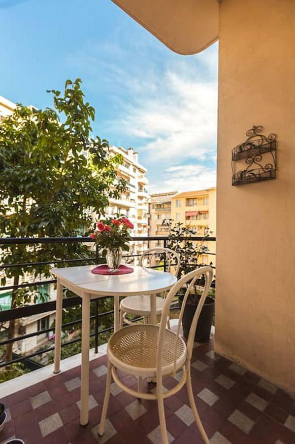 City Center Nice, 2 Bedrooms, 2 Balconies, Ac Buitenkant foto